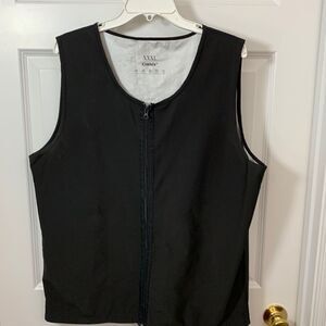 CIMKIZ XXXL black vest.  Unisex